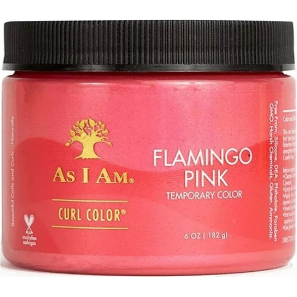 Gel colorant cu efect temporar, Roz (Flamingo Pink), As I Am, 182g Gel colorant cu efect temporar, Roz (Flamingo Pink), As I Am, 182g
